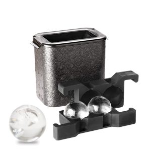 crystal clear ice ball maker